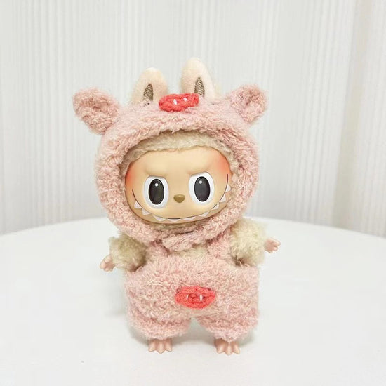 Pink Piglet Cloud Velvet Suit – Soft Animal Doll Costume