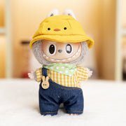 Cozy Explorer Set – Hat, Scarf, Shirt & Suspenders