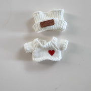 Blue Button – Bear Hat & Button Sweater Set