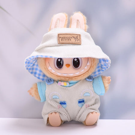 Milk Blue Suspender Set