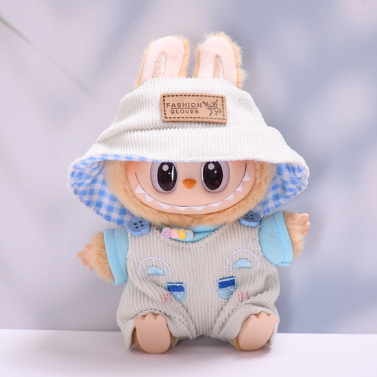 Milk Blue Suspender Set