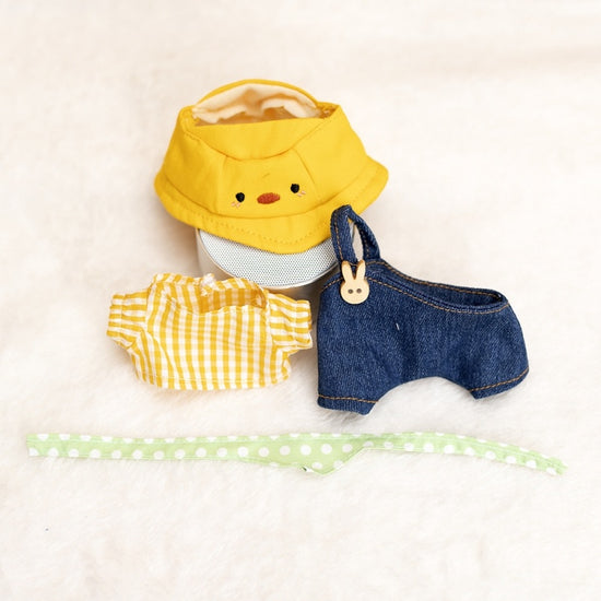 Cozy Explorer Set – Hat, Scarf, Shirt & Suspenders