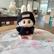 Blue Button – Bear Hat & Button Sweater Set