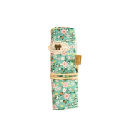 Floral Pattern Roll up Pencil Case