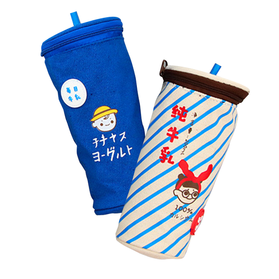 Soft Milk Tea Cup Pencil Case