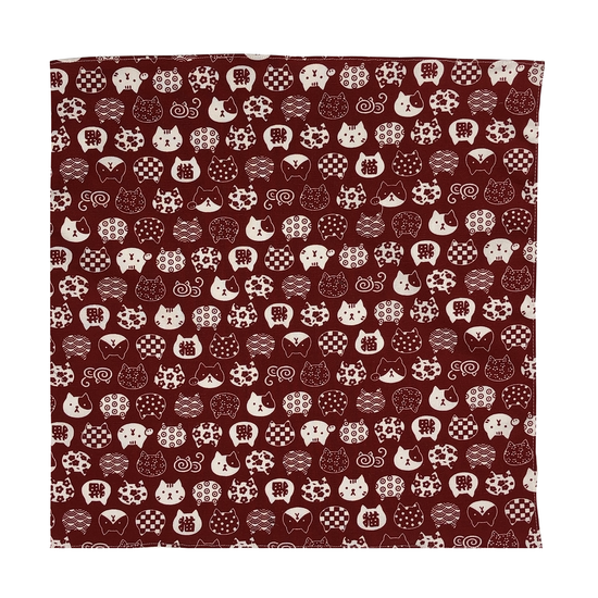 Cat Pattern Handkerchief