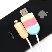 Cute Ice cream iPhone Cable Protector