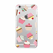 Transparent Foodie Phone Case
