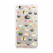 Transparent Foodie Phone Case