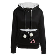 Casual Animal Kangaroo Pocket Hoodie