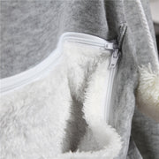 Casual Animal Kangaroo Pocket Hoodie